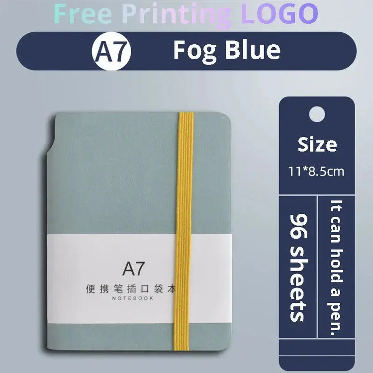 Pocket Notebook — A6/A7 PU Leather Planner & Memo Journal Jonine’s Corner