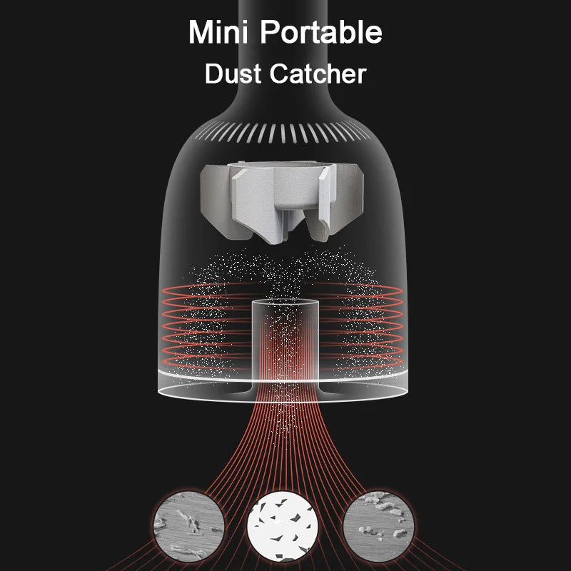 Crumbs, Dust & Chaos — Gone. Wireless Mini Desk Vacuum Cleaner