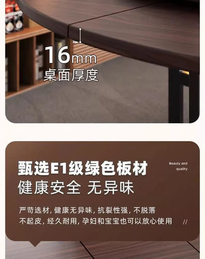 Round Foldable Dining Table — 100 & 120cm