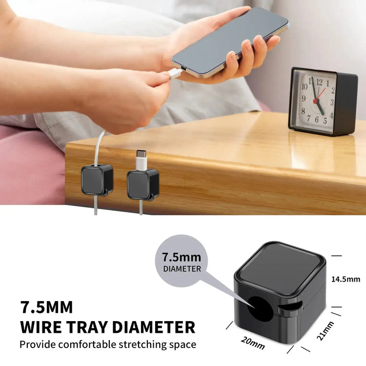 Cable Management Clips for Desk — 12-Unit Organizer Set Jonine’s Corner
