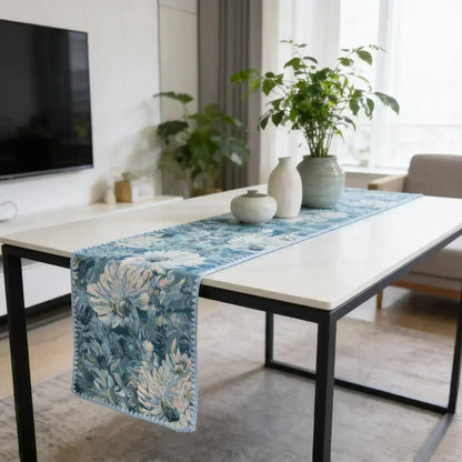 Nordic Cotton Linen Table Runner — Multiple Sizes & Patterns