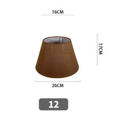 Nordic Style Chandelier Lamp Shade Linen Cloth — Product