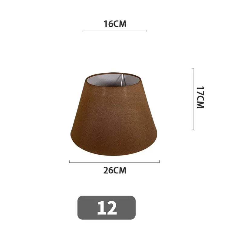Nordic Style Chandelier Lamp Shade Linen Cloth — Product