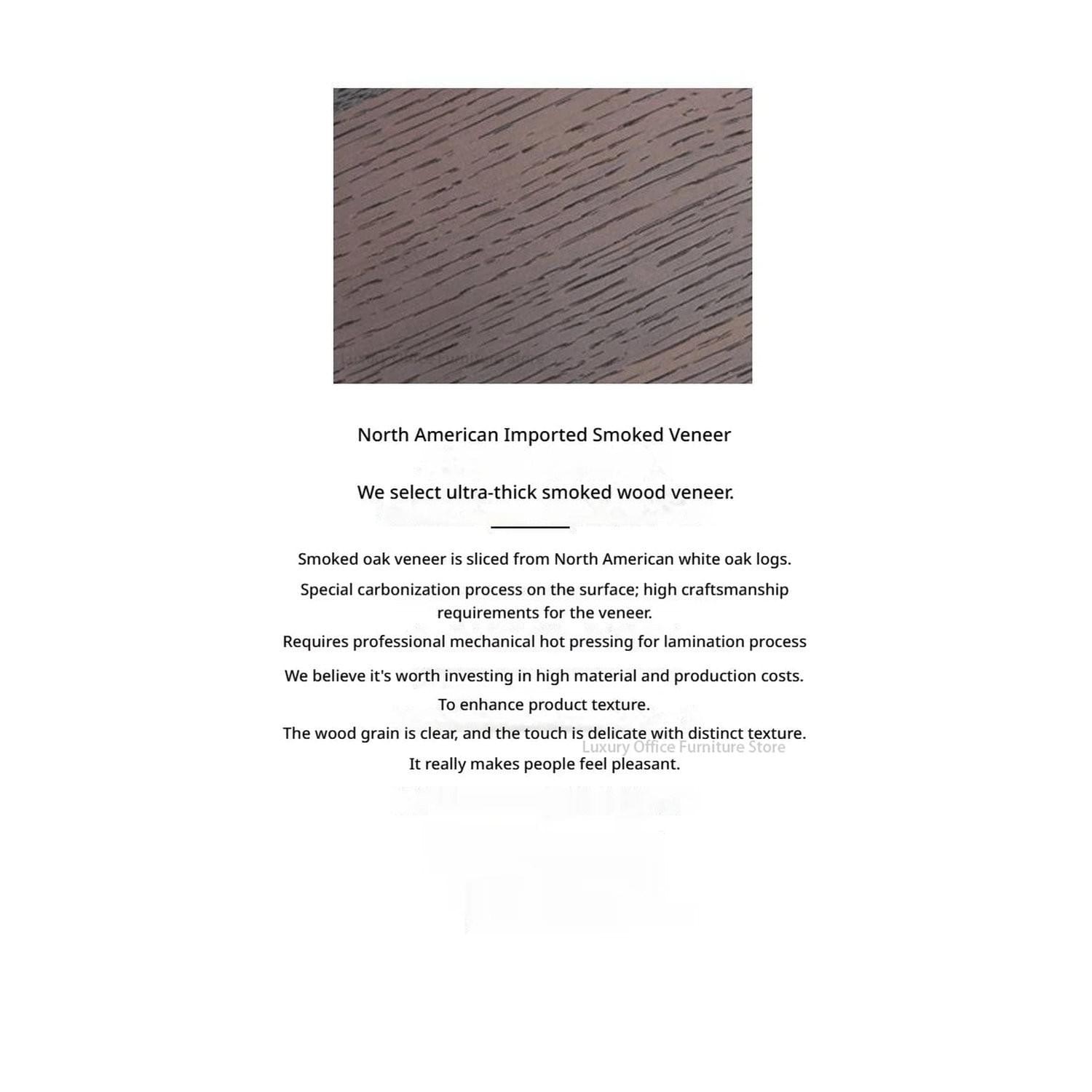 Italian Minimalist Luxury Study Desk