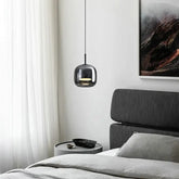 Nordic Glass LED Pendant Lamp – Modern Luxury Hanging Light