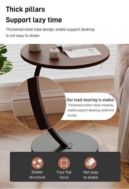 The Little Table That Does a Lot — Round Mini Side Table