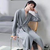His Moment to Unwind — 100% Cotton Kimono Bathrobe for Men Jonine’s Corner
