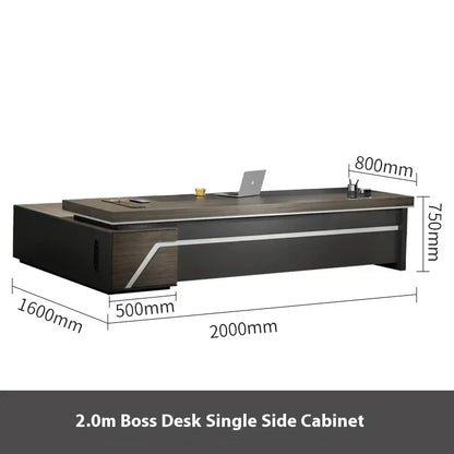Elevable Corner Desk — Height-Adjustable Home Office Writing Table