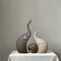 A Family That Stays Together — Nordic Matte Ceramic Elephant Family Figurines