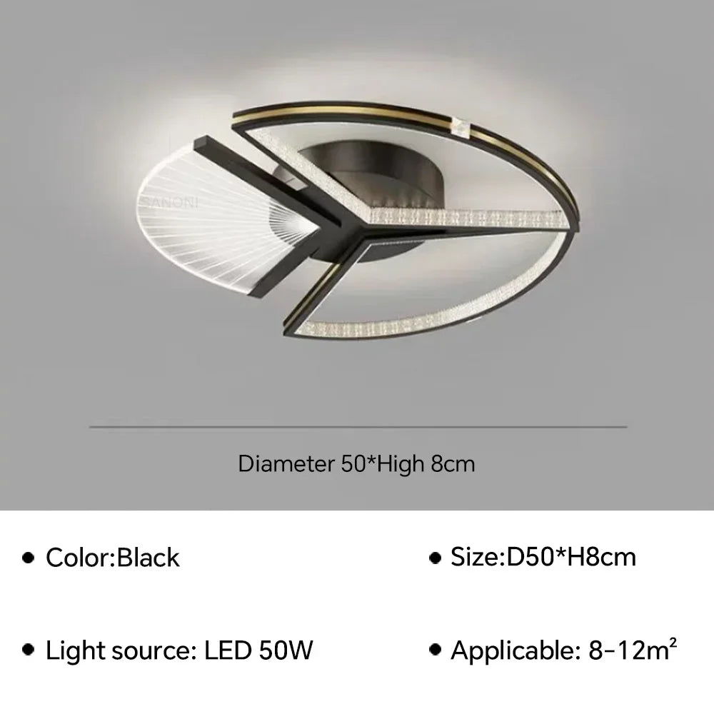 The Circle of Light — Modern Minimalist Ring LED Chandelier for Living Room & Dining
