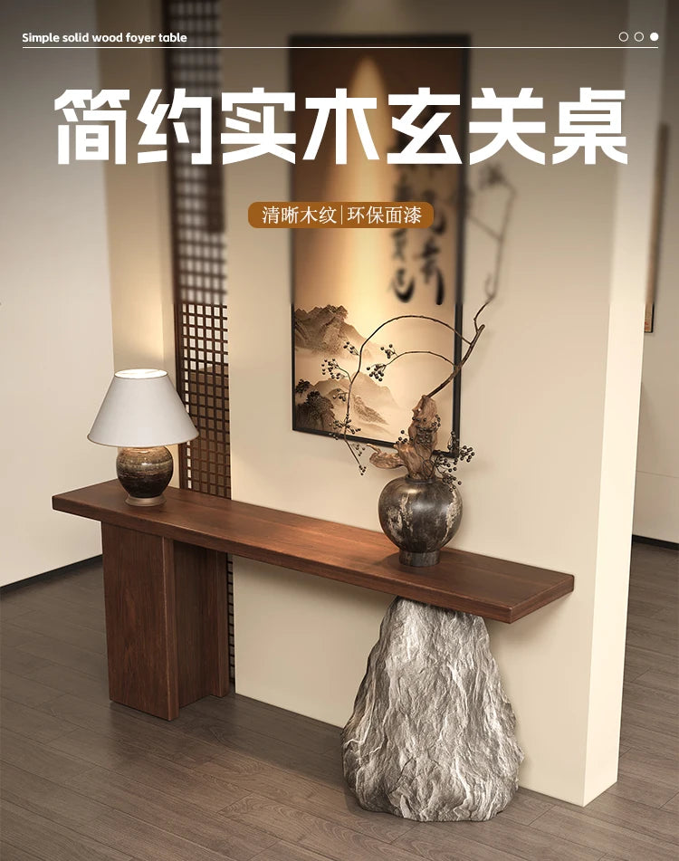 Luxury Minimalist Console Table — Custom Entryway & Living Room