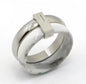 Stainless Steel Ring for Women Inlaid Zircon Rings Waterproof Romantic Fashion Jewelry