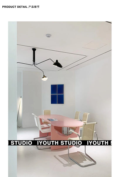 French Modern Round Dining Table