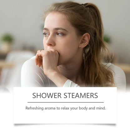 Steam Your Stress Away — Aromatherapy Shower Steamer Tablets