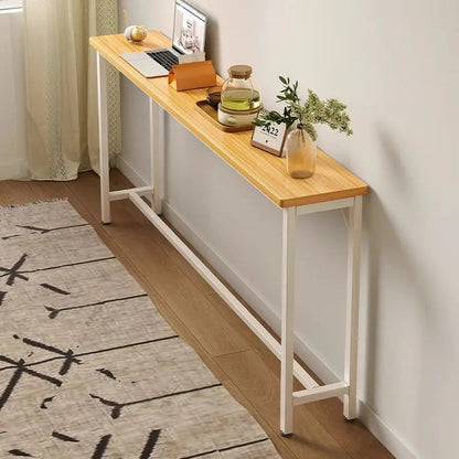 Multi-functional Living Room Long Partition Rack Bed Tail Storage Table Rear Sofa Gap Narrow Side Table Space-Saving Furniture Jonine’s Corner