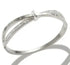Fashion Simple Stainless Steel 3 Crystal Bracelet Bangle