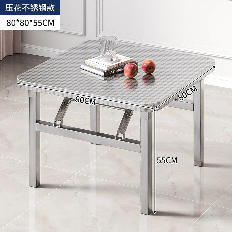 Foldable Stainless Steel Buffet & Serving Table