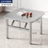 Buffet Serving Counter Home Dining TableStainless Steel Multifunctional Foldable Table Portable Outdoor Camping Desk Commercial Jonine’s Corner