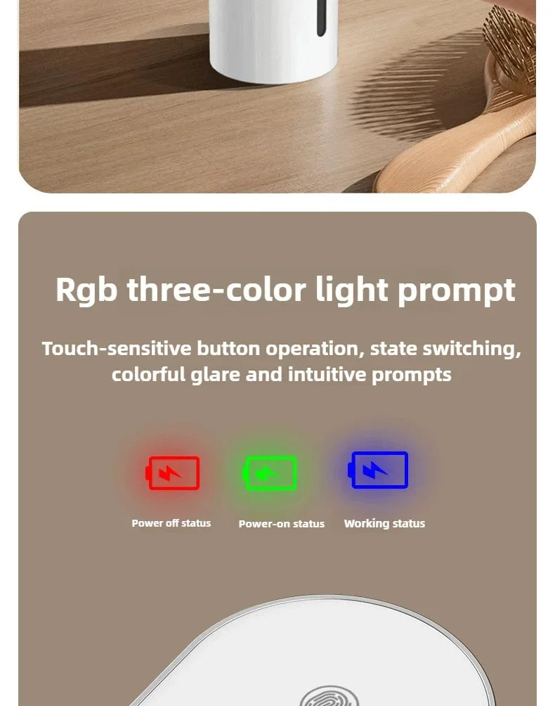 Touch-Free Clean — Automatic Sensing Foam Soap Dispenser, Wall Mounted