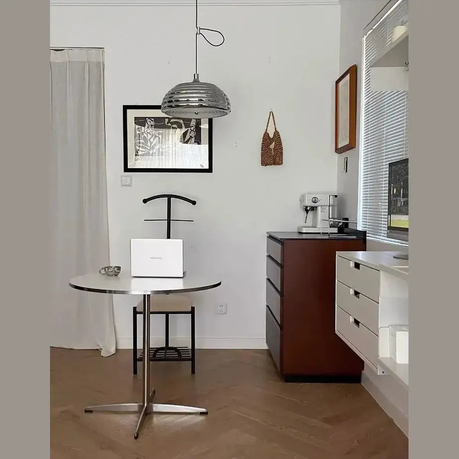 Round Restaurant Dining Table Wall Center Terrace Mini Corner Dining Table Space Saving Designer Mesas De Jantar Salon Furniture Jonine&