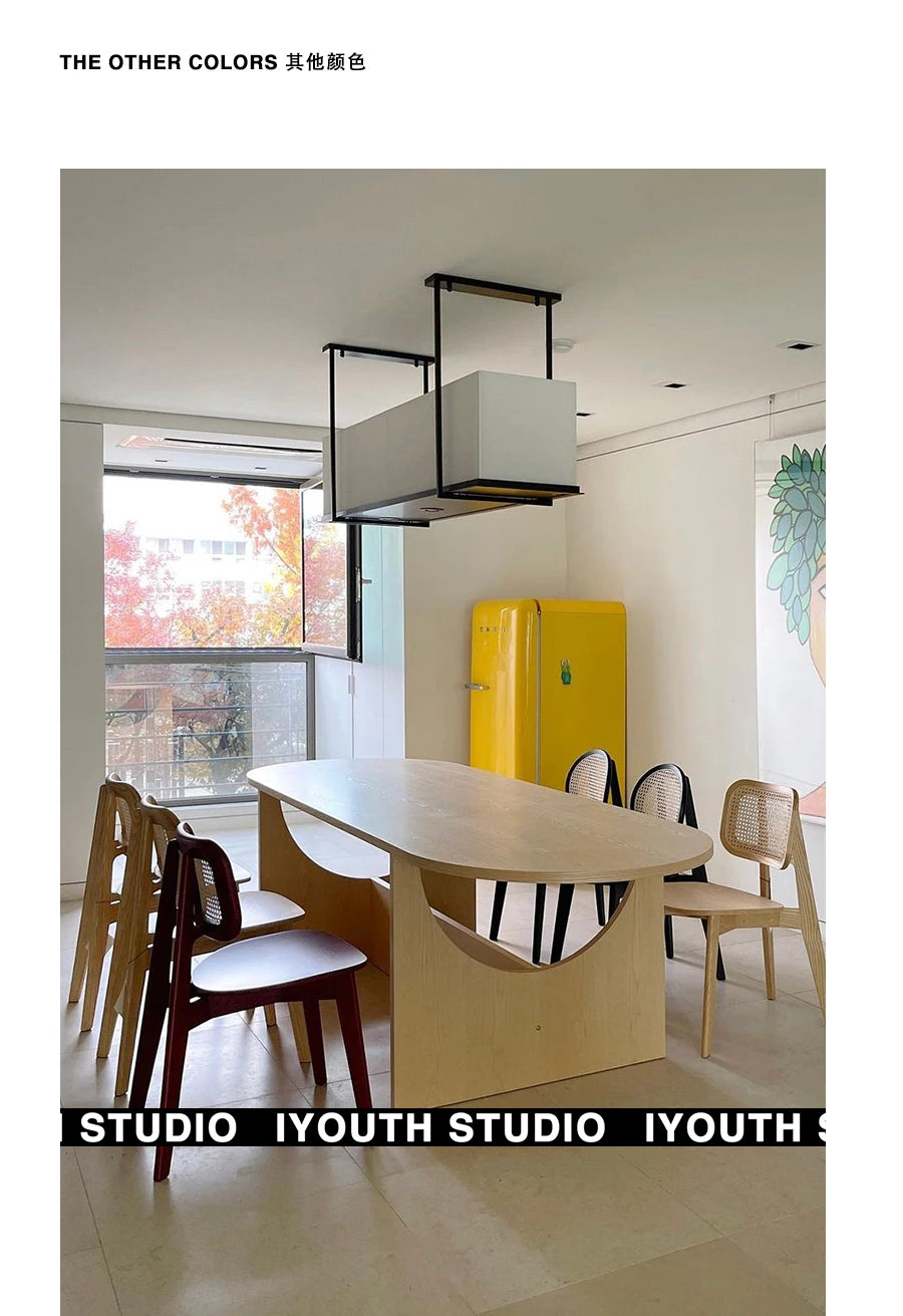 French Modern Round Dining Table