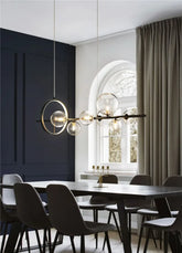 Modern Glass Bubbles Led Pendant Lights for Table Dining Room Kitchen Bar Chandeliers Lamps Home Decor Lusters Lighting Fixture Jonine&