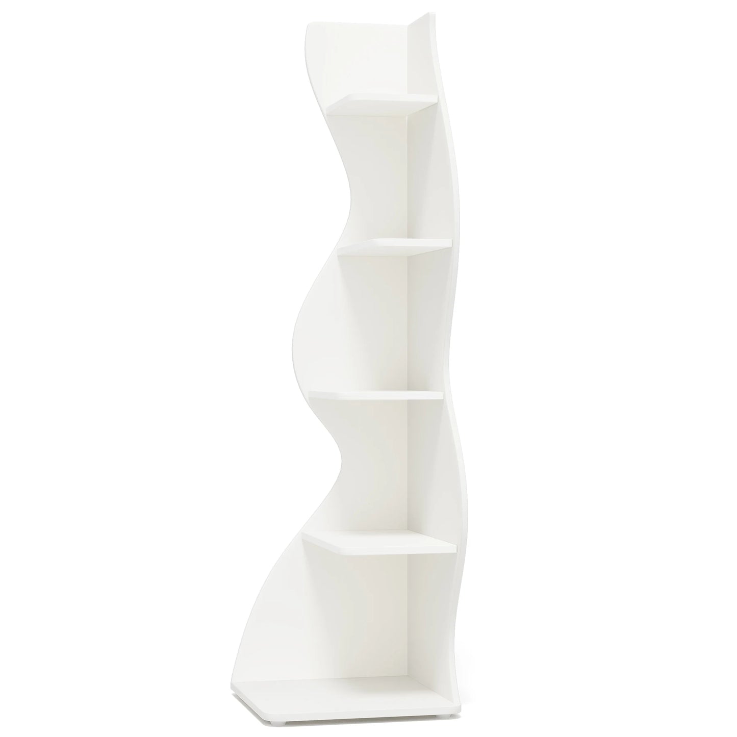 The Corner That Finally Does Something — Tribesigns 5-Tier Wall Corner Bookshelf & Plant Stand
