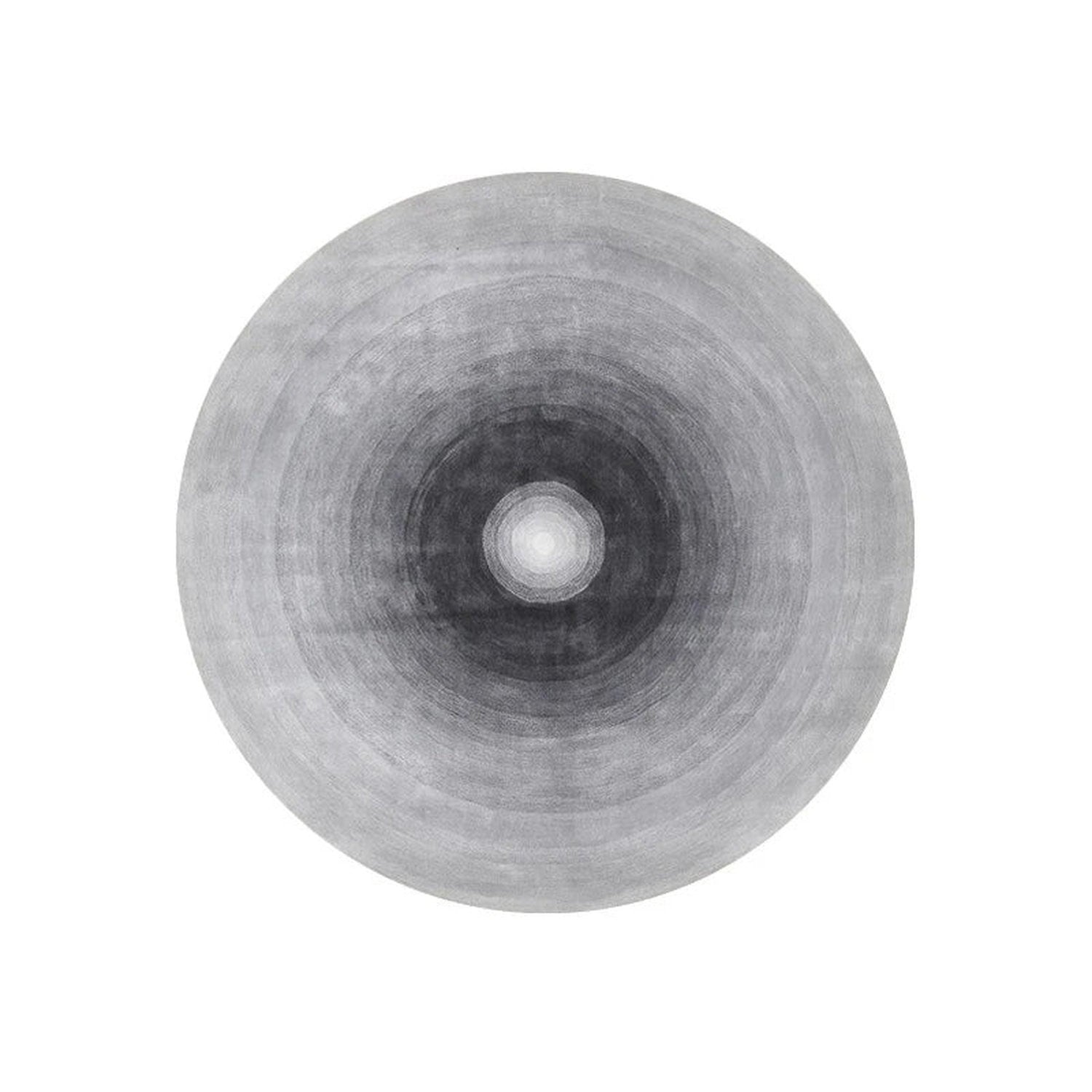 Round Gradient Area Rug — Machine Washable Non-Slip Floor Mat for Living Room &amp; Bedroom