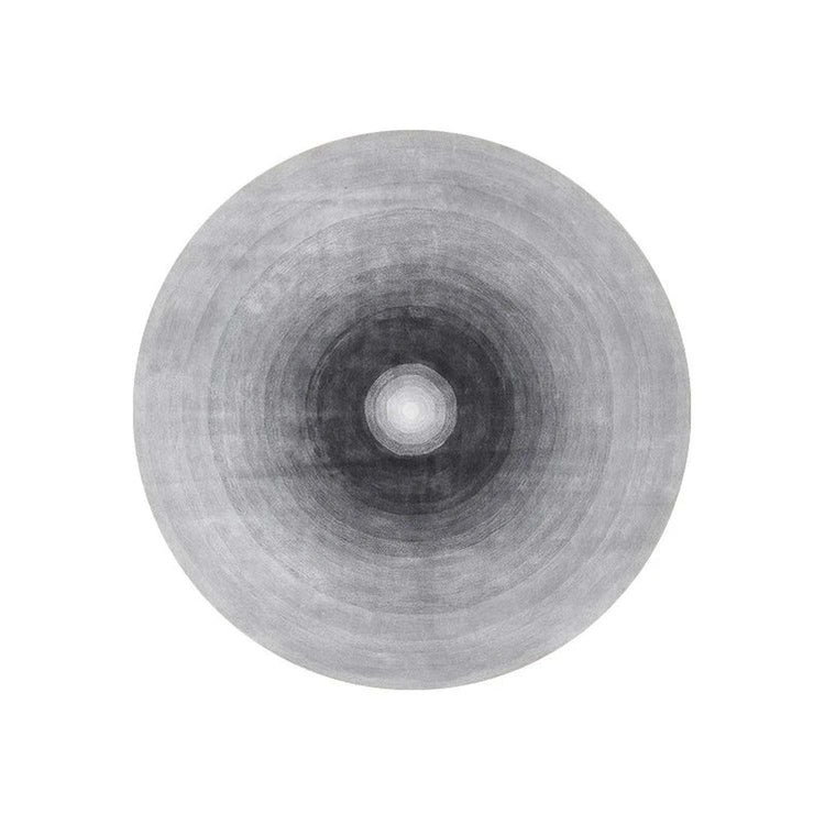 Round Gradient Area Rug — Machine Washable Non-Slip Floor Mat for Living Room & Bedroom