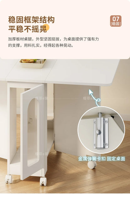 Nordic Minimalist Foldable Dining Table
