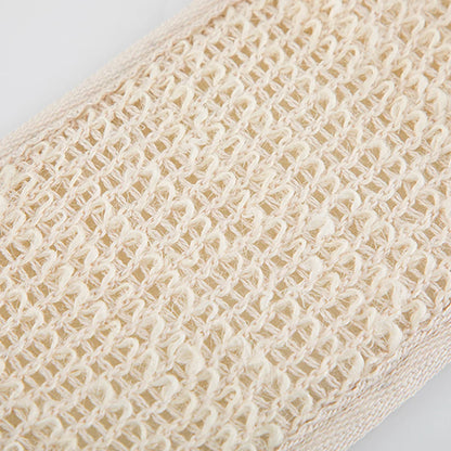 The Deep Clean — Sisal Back Scrubber Belt for Shower Exfoliation