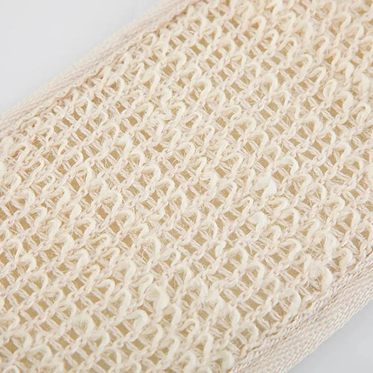 The Deep Clean — Sisal Back Scrubber Belt for Shower Exfoliation Jonine’s Corner