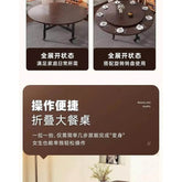 Round Foldable Dining Table — 100 & 120cm Jonine’s Corner
