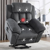 Rise & Rest — 46" Extra-Wide Power Lift Recliner Chair 