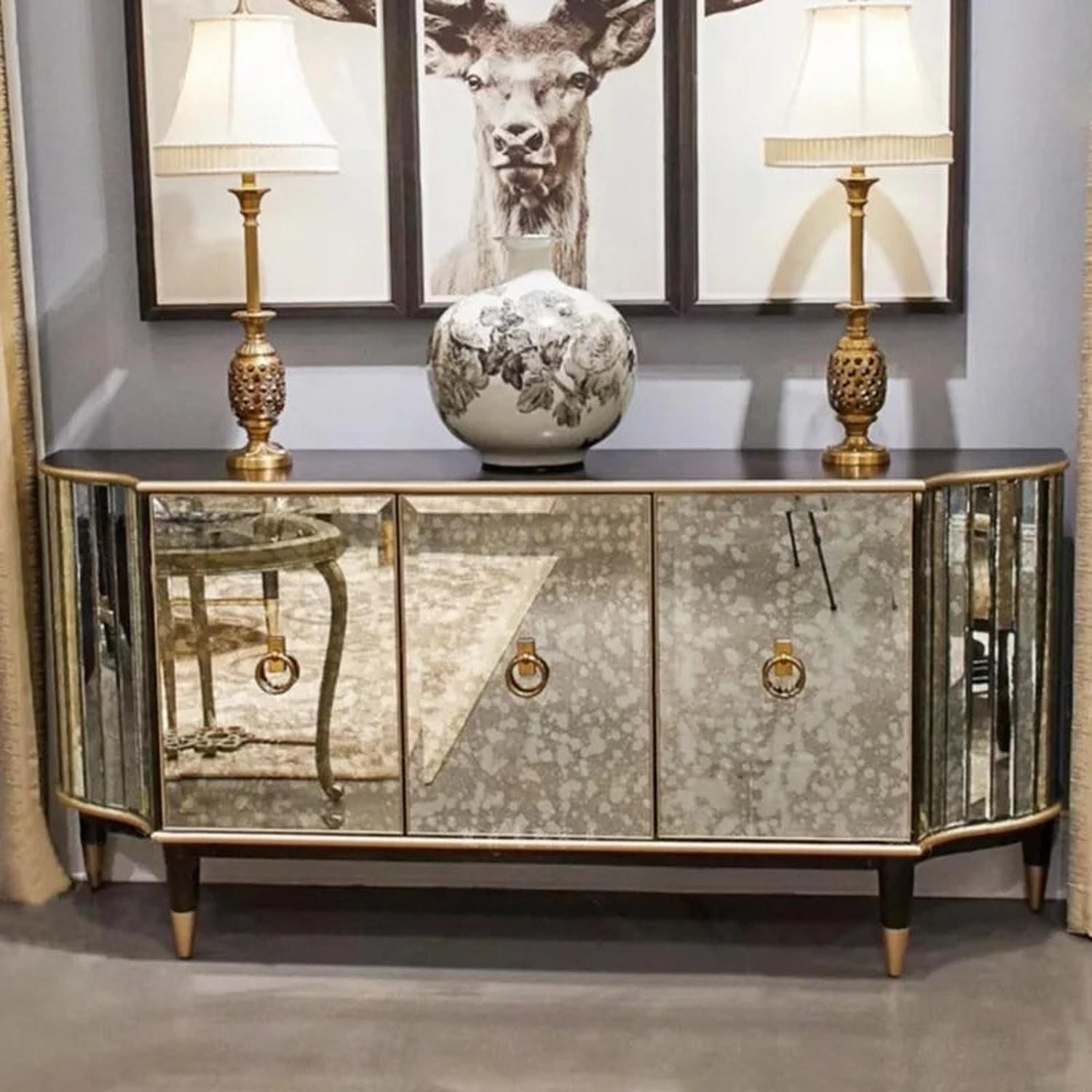 Customizable American Retro Luxury Sideboard