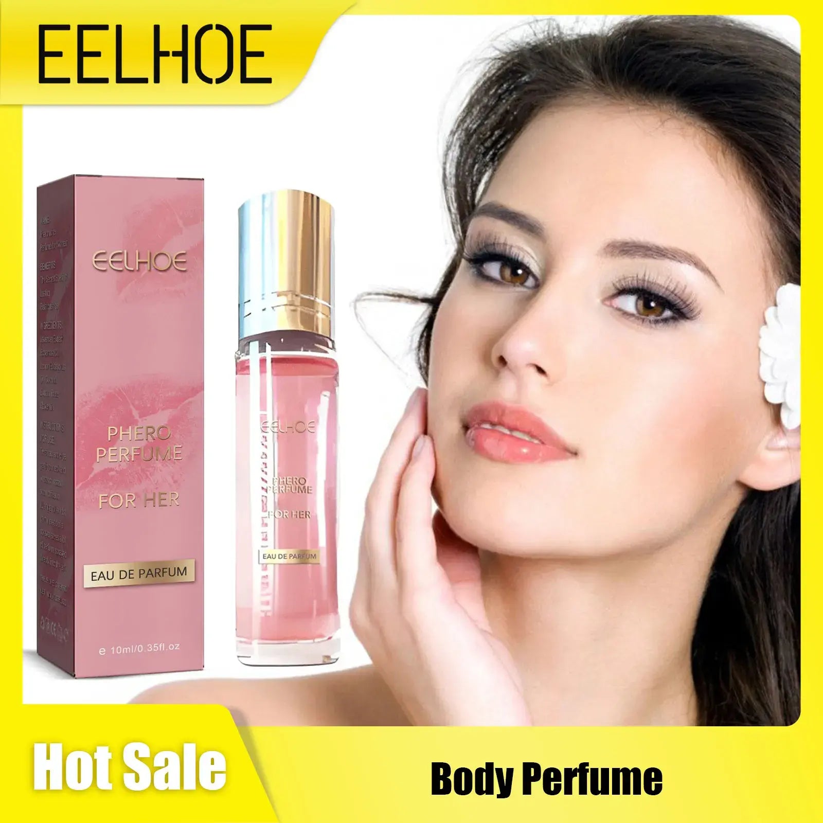 Eelhoe Floral Pheromone Perfume — 10ml Roll-On EDT