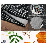 Round Gradient Area Rug — Machine Washable Non-Slip Floor Mat for Living Room & Bedroom