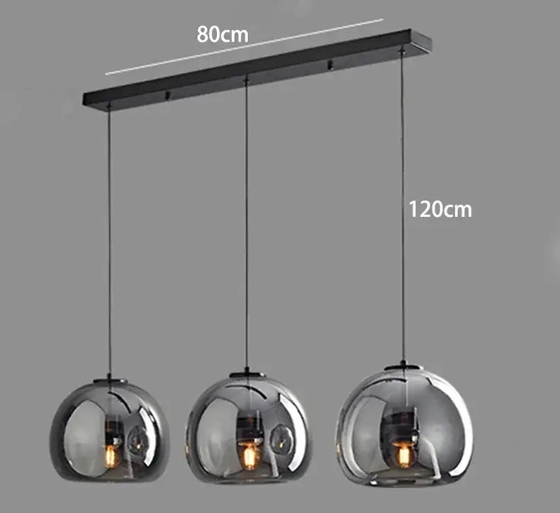 Modern Home Decor Lights Glass Pendant Light Lamps for Living Room Chandeliers for Dining Room Hanging Light Indoor Lighting Jonine&