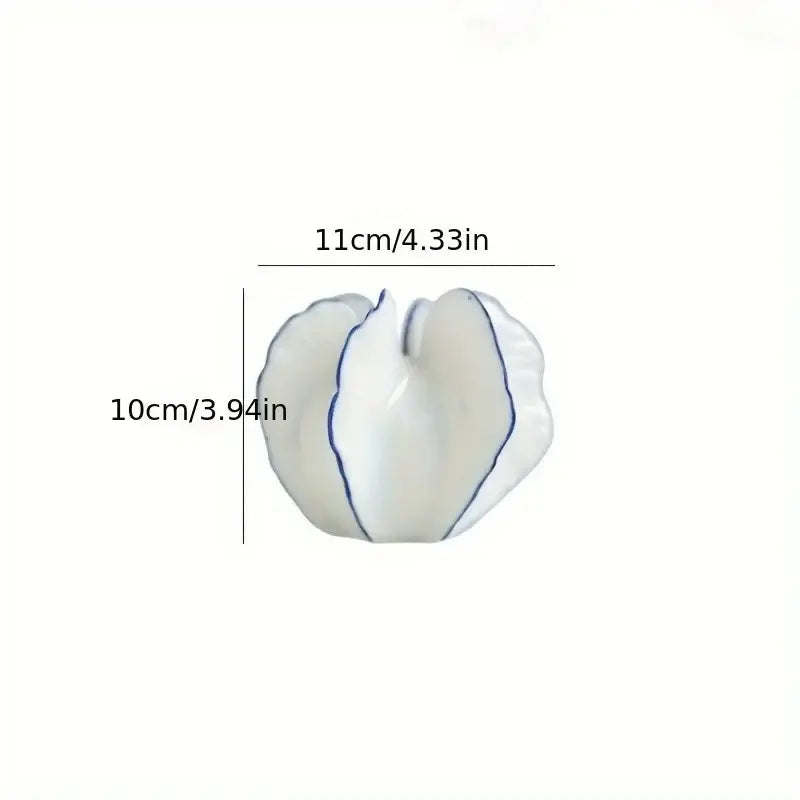 The Statement Vase — Modern Ceramic Vase for Flowers, Stems & Home Styling