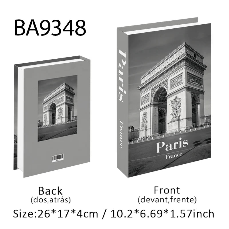 Decorative Book Box Set — Nordic Home Accent