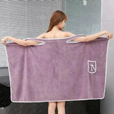Wrap & Go — Wearable Fast-Dry Bath & Beach Towel (140×85cm)