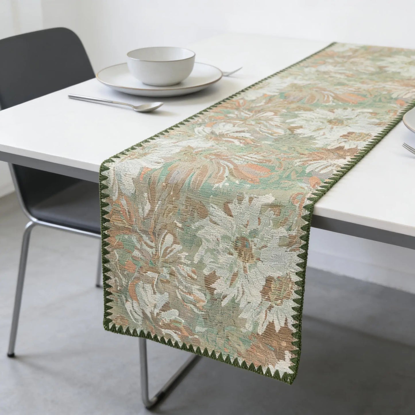 Nordic Cotton Linen Table Runner — Multiple Sizes & Patterns