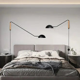 Modern Minimalist Long Arm LED Wall Lamp Design Style Golden Wall Lights Living Dining Room Bedside Sconce Adjustable Home Decor Jonine&