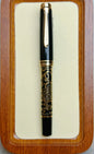 ADMOK J800 Piston Fountain Pen — Finely Carved Metal Body