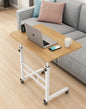 Adjustable  Comfortable Laptop Table dinners for Eating  Dinner Tray on Bed Sofa for Eating Reading 60x40cm compu bed side table
