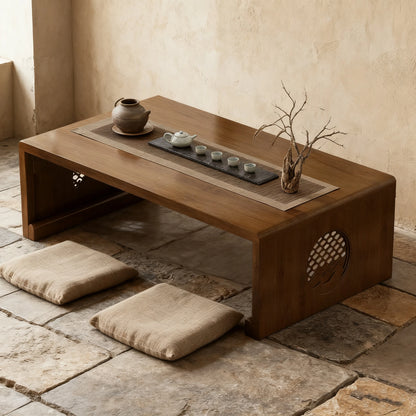 Sit Lower, Live Slower — The Floor-Level Sanctuary Japandi Low Tatami Coffee Table