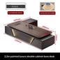Height-Adjustable L-Shaped Gaming & Home Office Desk