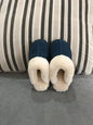 Cloud Underfoot — Natural Sheepskin & Fur Anti-Slip Home Slippers