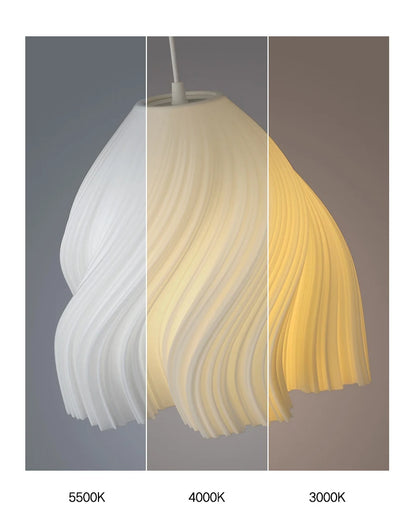 3D Floral Resin Pendant Light — Nordic Chandelier