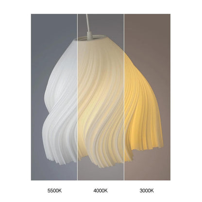 3D Floral Resin Pendant Light — Nordic Chandelier